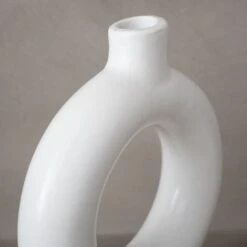 Terracotta Vase | White 30cm -Home Sale Shop zoco home terracotta vase white 30cm 60824414388567