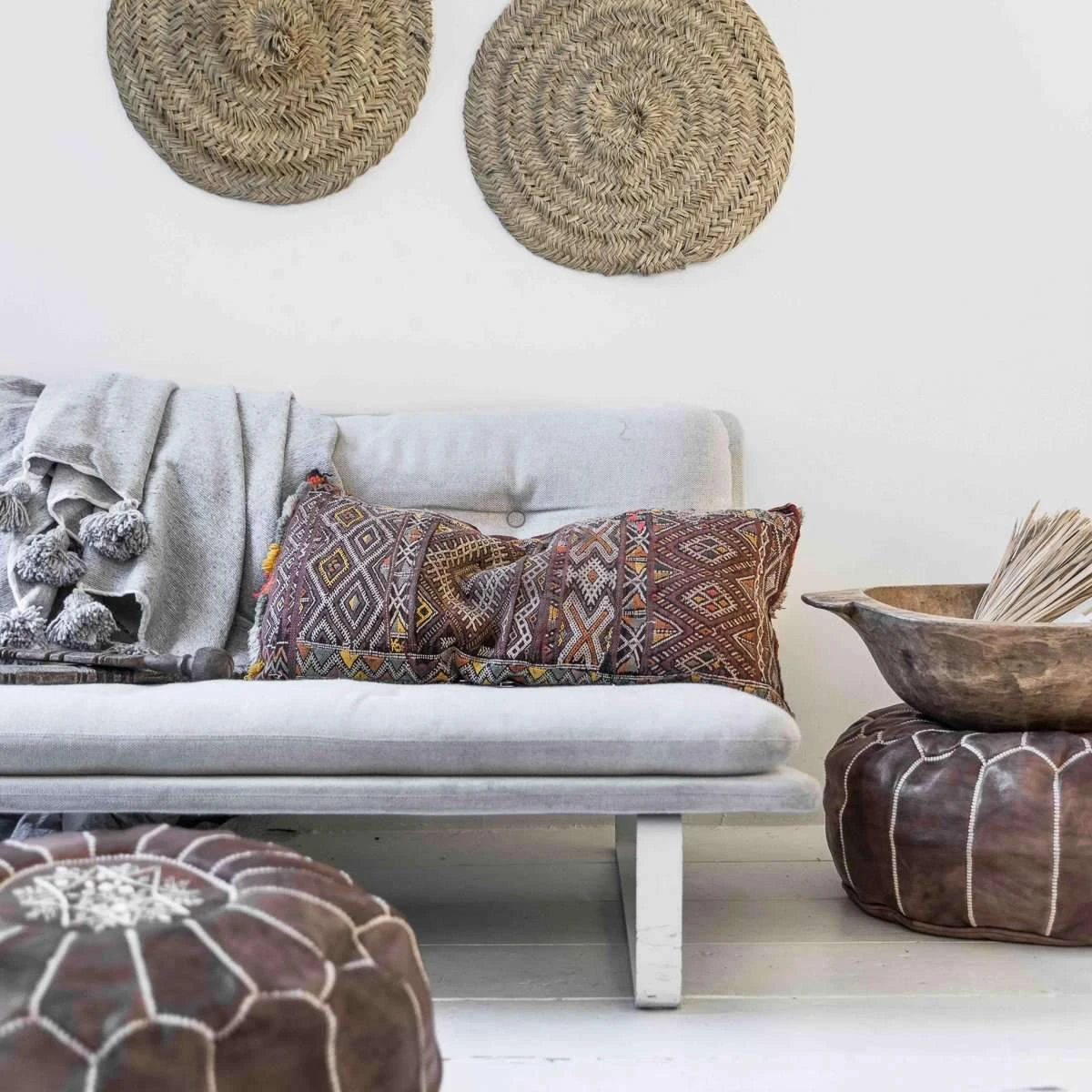 PomPom Blanket | Light Grey | 300x200cm 2 PomPom Blanket | Light Grey | 300x200cm - Image 2