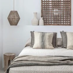 Tizza Linen Bedspread | Black 135x190cm -Home Sale Shop zoco home tizza linen bedspread black 135x190cm textiles 55229938630999