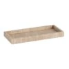 Travertine Rectangular Tray | 30x13x3cm