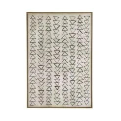 Triangle Wall Art | Natural 83x123cm