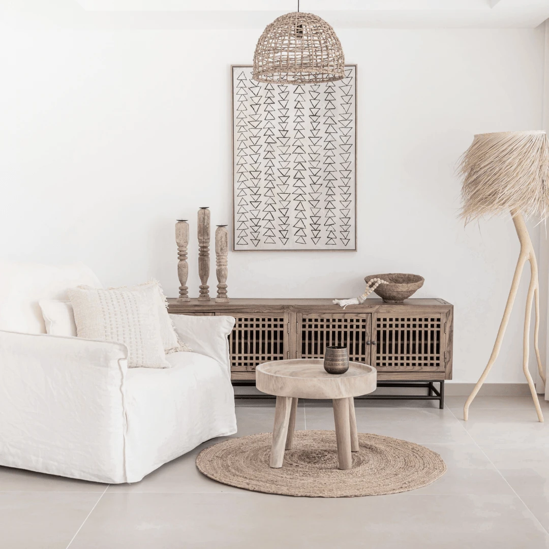 Vintage Wooden Candle Holder | 50cm 9 Vintage Wooden Candle Holder | 50cm - Image 9