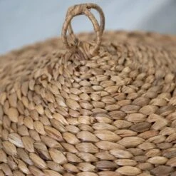 Water Hyacinth Basket | 30x30cm -Home Sale Shop zoco home water hyacinth basket 30x30cm basket 60823874896215