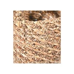Water Hyacinth Basket | 40x38cm -Home Sale Shop zoco home water hyacinth basket 40x38cm home accessories 60824028447063