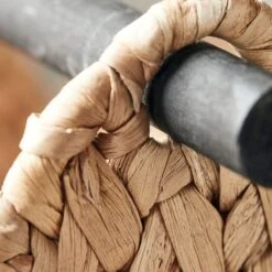 Water Hyacinth Basket W/ Toilet Paper Holder | 35x24x50cm -Home Sale Shop zoco home water hyacinth basket w toilet paper holder 35x24x50cm 38208787284180