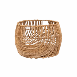 Water Hyacinth Round Basket | M