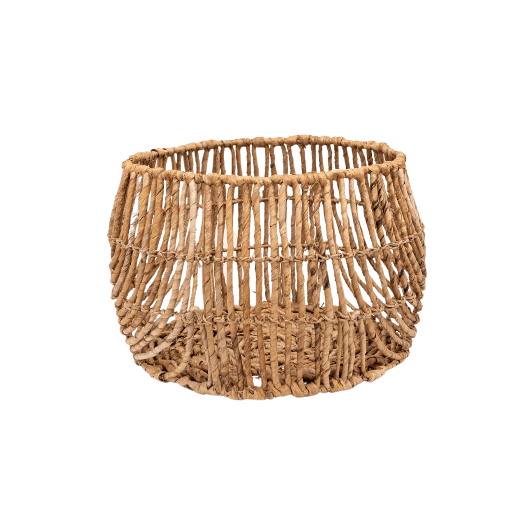 Water Hyacinth Round Basket | M 2 Water Hyacinth Round Basket | M - Image 2