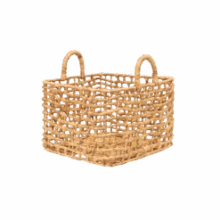 Water Hyacinth Square Basket | L