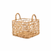 Water Hyacinth Square Basket | M
