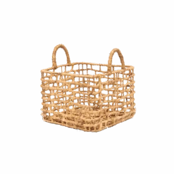 Water Hyacinth Square Basket | M