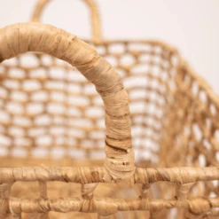 Water Hyacinth Square Basket | S -Home Sale Shop zoco home water hyacinth square basket s home accessories 60824517312855