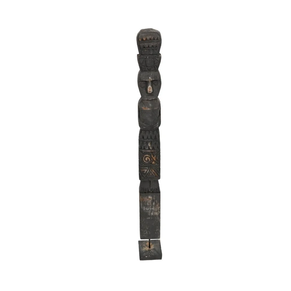 Wooden Sumba Statue | Black 51-70 Cm 1 Wooden Sumba Statue | Black 51-70 Cm