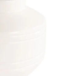 Zarzis Vase | White | 20x20cm -Home Sale Shop zoco home zarzis vase white 20x20cm home accessories 60825028428119