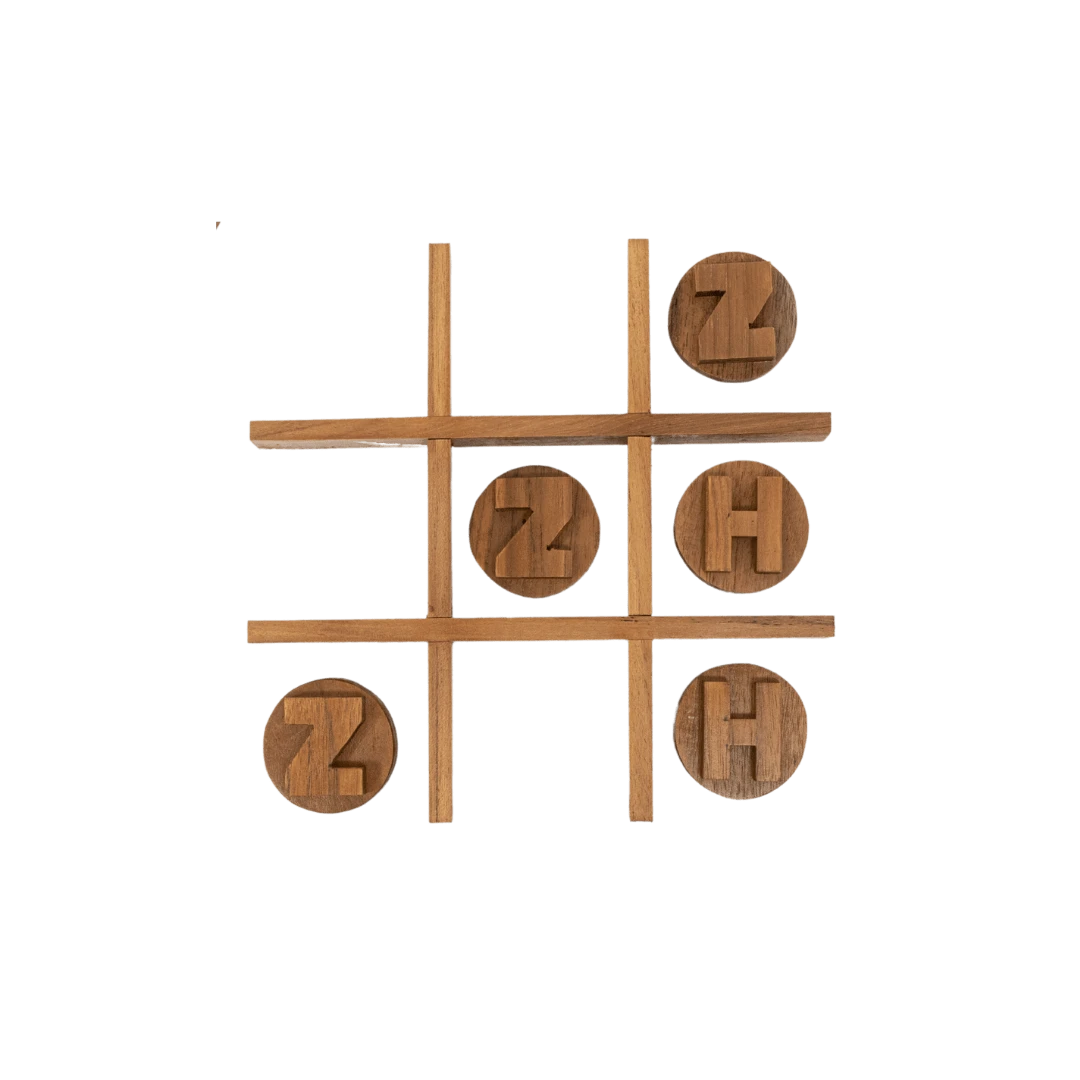 Zoco Home Tic-Tac-Toe Game | Boxless 1 Zoco Home Tic-Tac-Toe Game | Boxless
